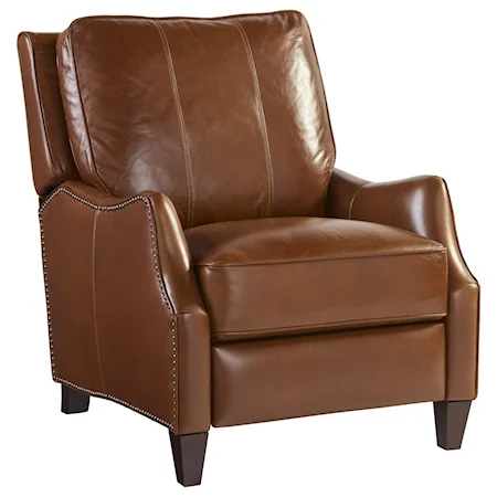 Lewis Recliner with Nail Head Trim